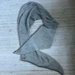 Gray scarf. Lightly loved.